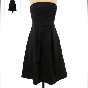 White House Black Market Strapless Cocktail Dress